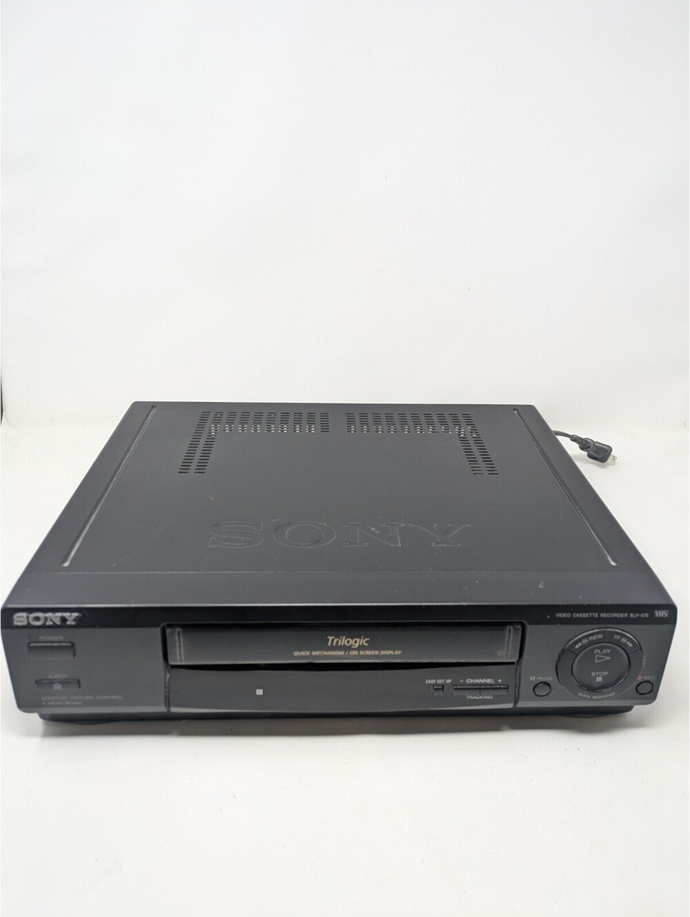 Sony SLV-478 VCR VHS Player DA Pro 4 Head VCR No Remote Fully Tested